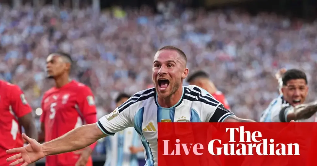Argentina vs Switzerland LIVE: FIFA World Cup 2026