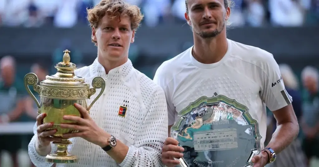 ‘This one means a lot’: Sinner savours Wimbledon win after French Open disappointment