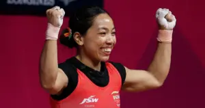 Mirabai Chanu wins Gold in weightlifting at Glasgow Commonwealth Games