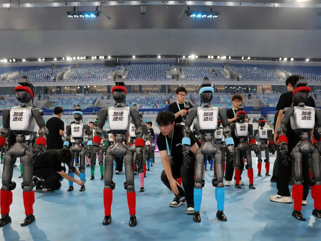 Chinese robot runs 100m sprint quicker than Usain Bolt’s world record