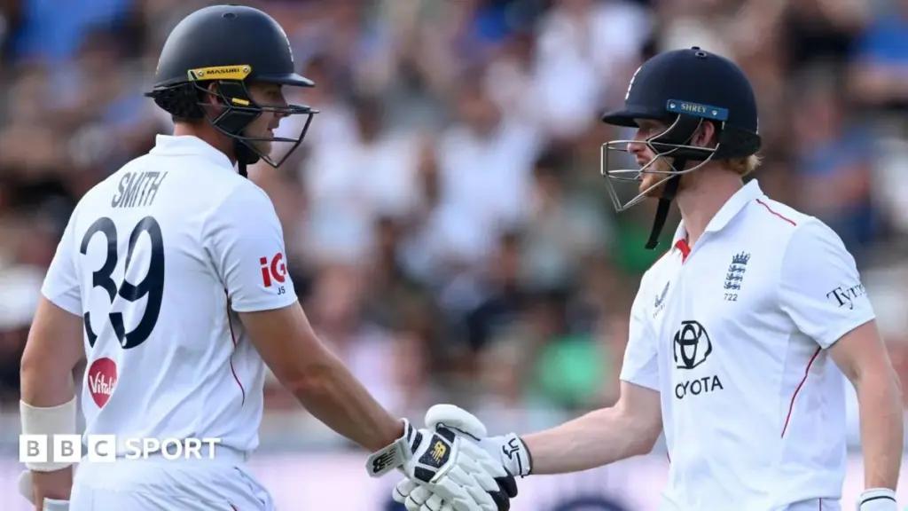 England vs Pakistan: Jamie Smith and Jordan Cox battle in second Test at Lord's