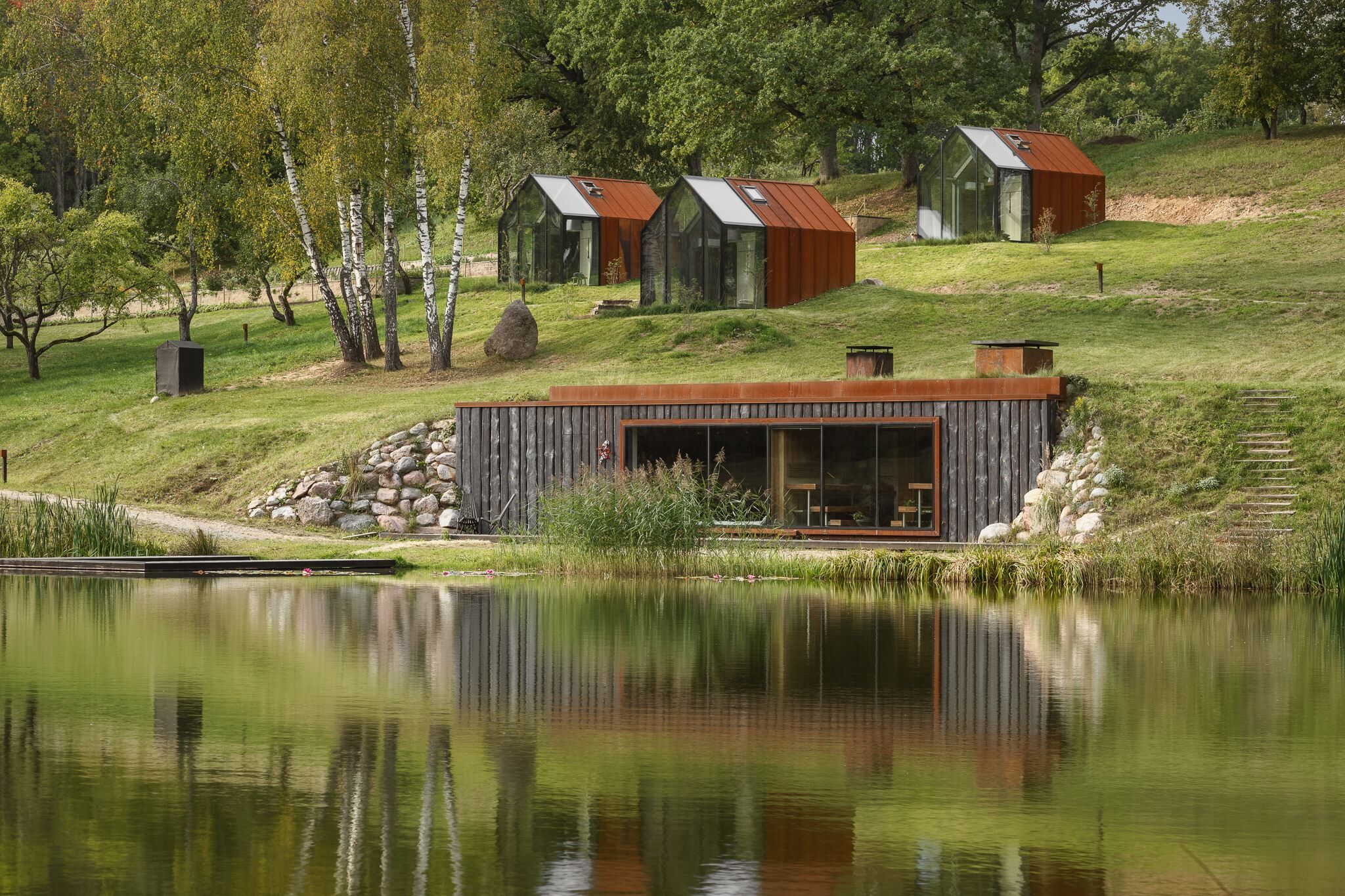 Latvian natural spa and wellness resort Zidlejas