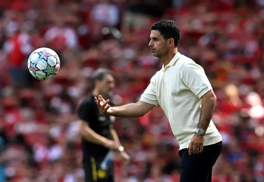 Arteta on Emirates Cup, Tzolis and Guimaraes